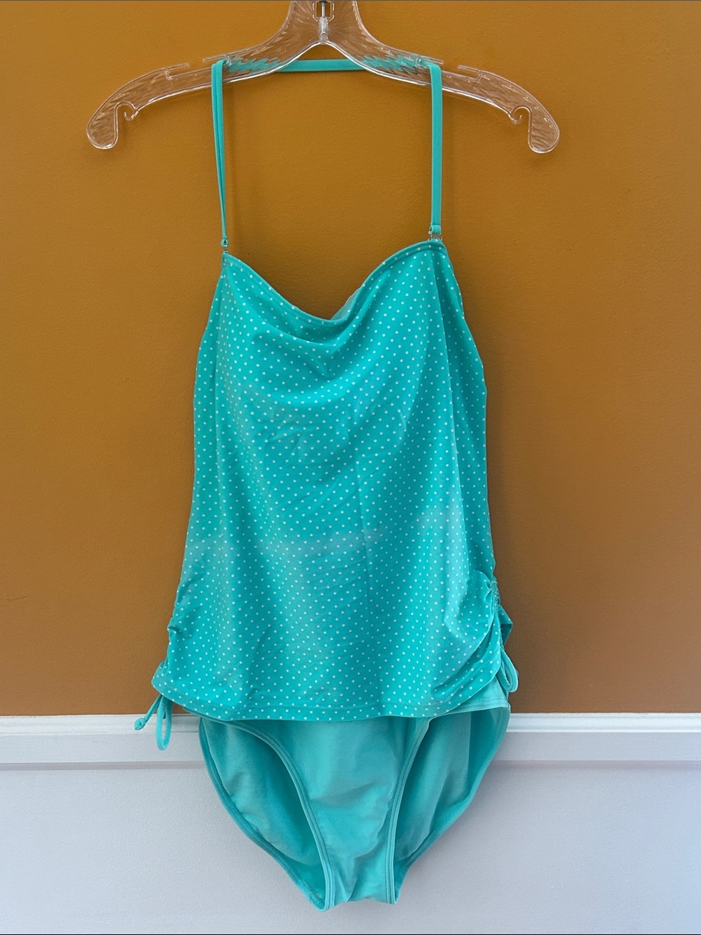 Women’s ' Teal Polka Dot One Piece Swimsuit